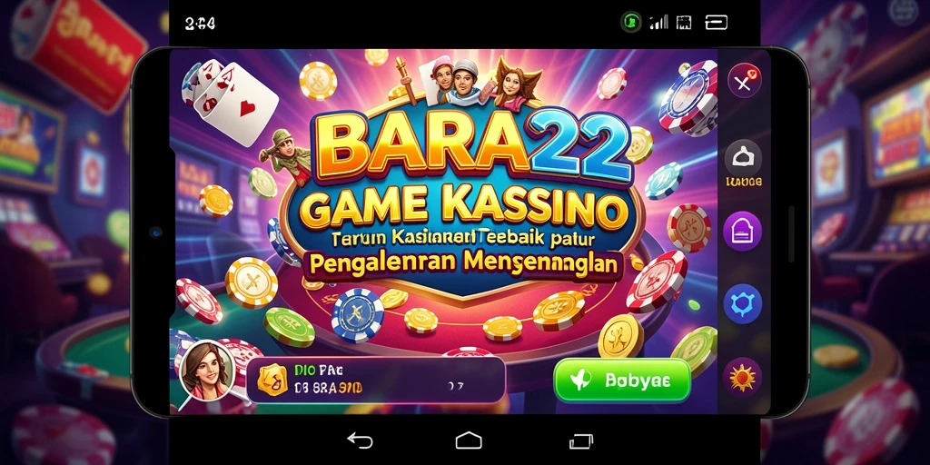 Tampilan gameplay BARA22 yang memukau dan menarik.