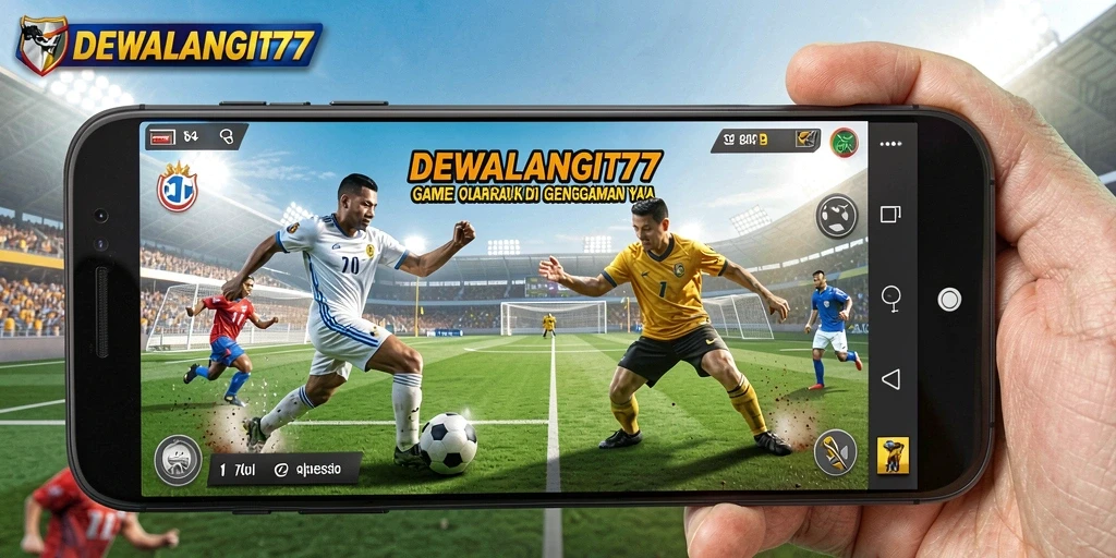 Screenshot gameplay DEWALANGIT77 yang menampilkan keseruan olahraga.