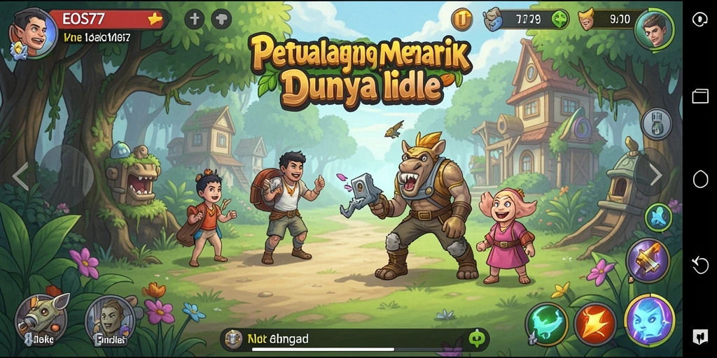 Tampilan gameplay <strong>EOS77</strong> yang menarik dan menyenangkan.