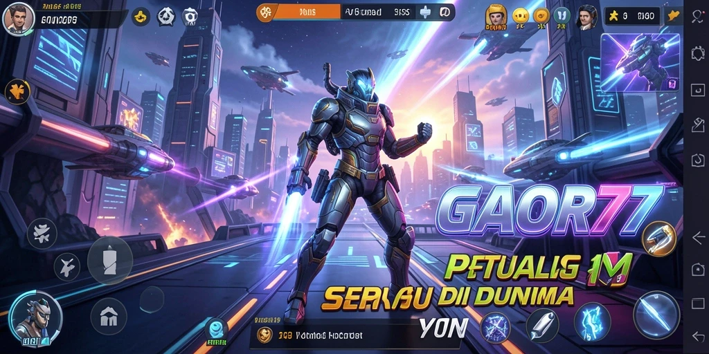 Tampilan gameplay GACOR77 yang menakjubkan di dunia petualangan.