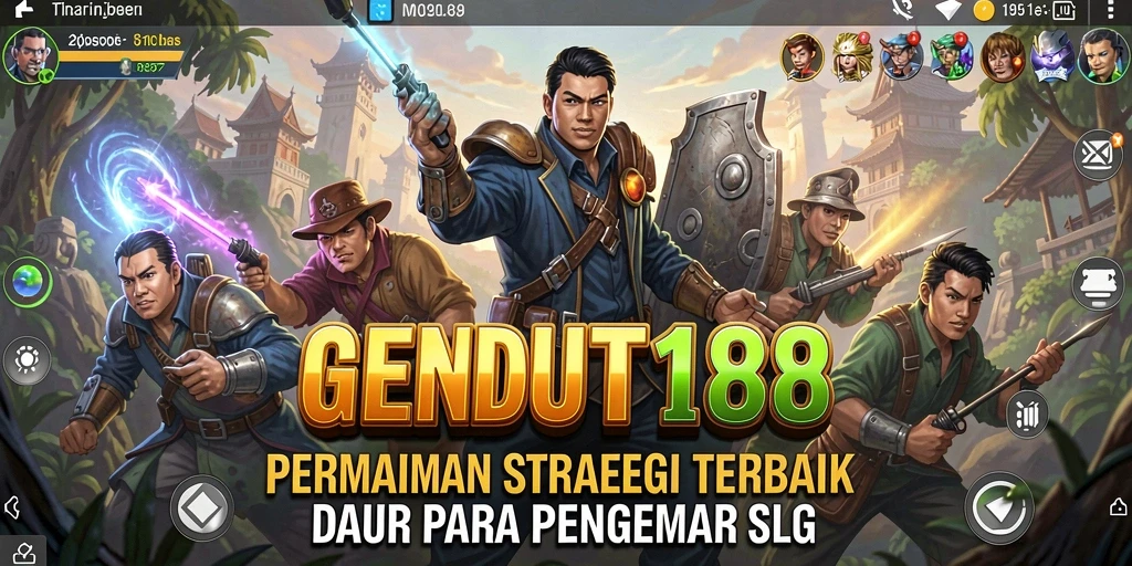 Screenshot gameplay GENDUT188 menunjukkan aksi pertempuran yang mendebarkan.