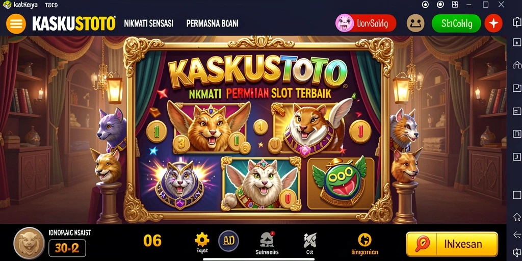 Screenshot gameplay KASKUSTOTO yang menarik saat bermain Slot.