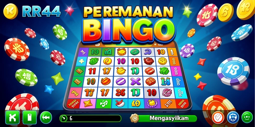 Tampilan gameplay menarik dari permainan Bingo RR44.