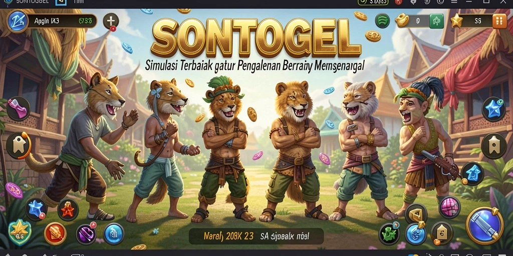 Tampilan gameplay memukau dari <strong>SONTOGEL</strong> di bagian simulasi yang mendalam.